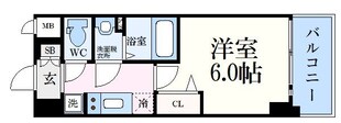 兵庫駅 徒歩3分 9階の物件間取画像